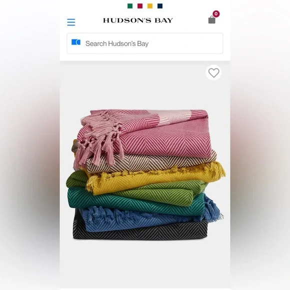 Hudson's Bay Throw Blanket - Picture 3 of 5